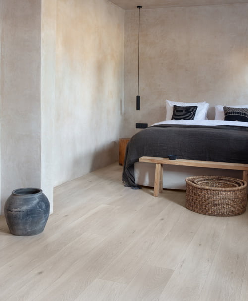 Quick-Step lamināta grīdas segums&nbsp;&ndash; ideāla grīda guļamistabai